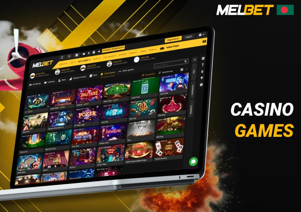 Available online casino games